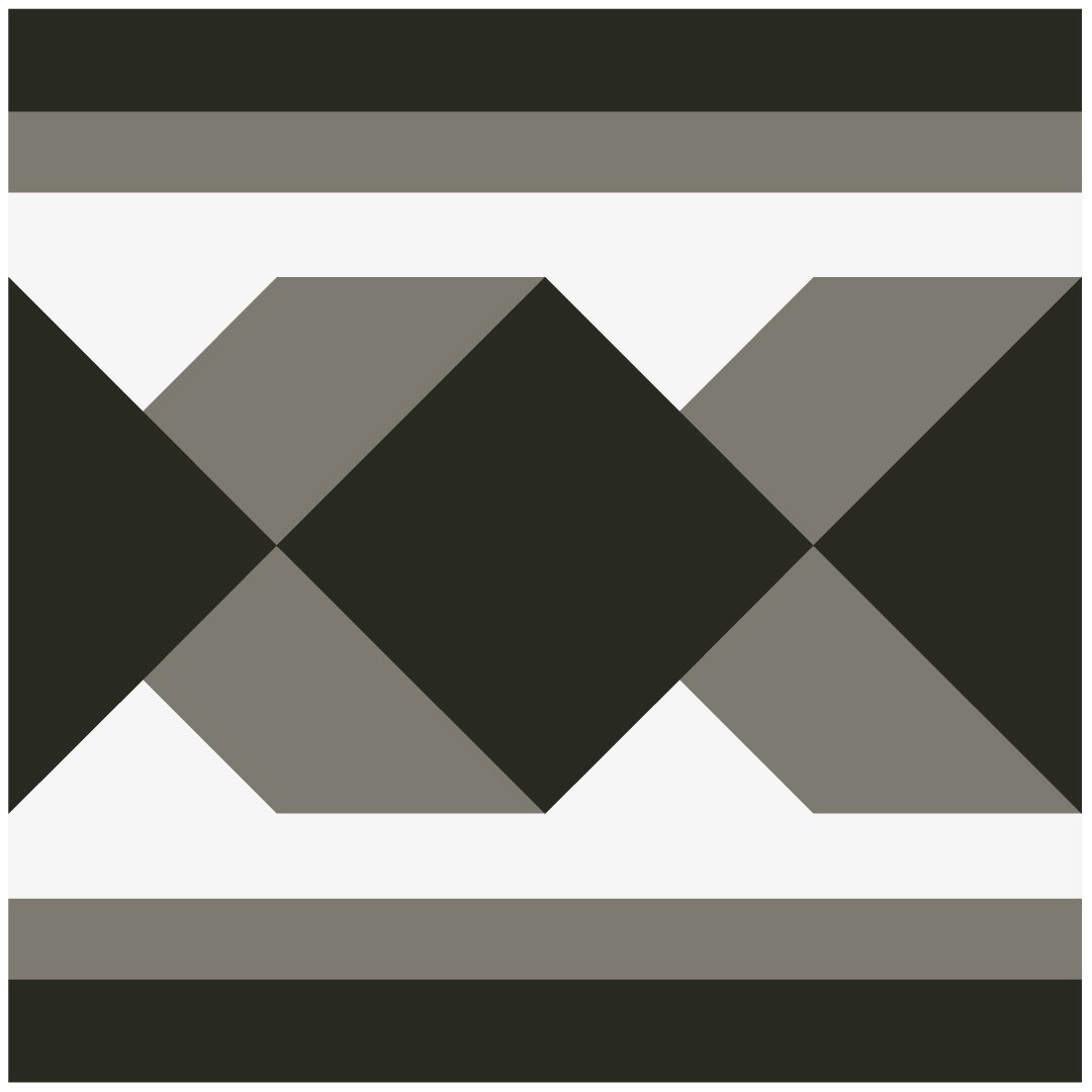 Losangão com Sombra